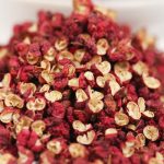 Meihua red Sichuan peppercorns in close-up